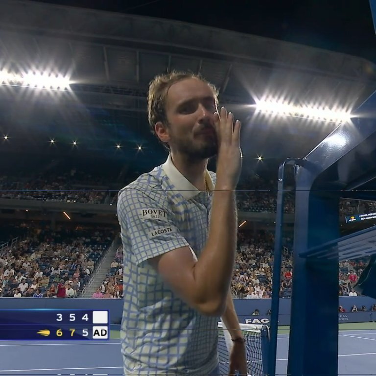 二发间隙进, 美网男单首 二发间隙进, 美网男单首